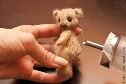 Шиємо мініатюрного ведмедика - ярмарок майстрів - ручна робота, handmade