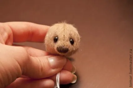 Шиємо мініатюрного ведмедика - ярмарок майстрів - ручна робота, handmade