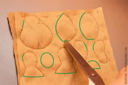 Шиємо мініатюрного ведмедика - ярмарок майстрів - ручна робота, handmade