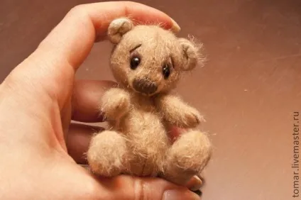 Шиємо мініатюрного ведмедика - ярмарок майстрів - ручна робота, handmade