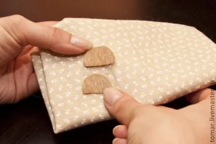 Шиємо мініатюрного ведмедика - ярмарок майстрів - ручна робота, handmade