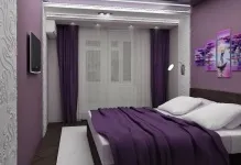 Бузкові шпалери для стін в інтер'єрі, кольору і фото, з яким поєднуються, бліді тони, який диван (інтер'єрі) Бузкові шпалери для стін в інтер'єрі, кольору і фото, з яким поєднуються, бліді тони, який диван