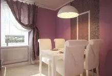 Бузкові шпалери для стін в інтер'єрі, кольору і бліді тони, фото і поєднання, який диван підійде