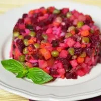 Скільки калорій в вінегреті (вінегреті) Скільки калорій в вінегреті
