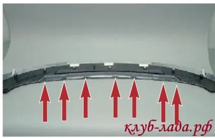 Зняття і установка панелі (торпедо) калини з обігрівачем