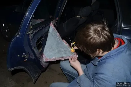 Зняття, розбирання і ремонт замку задніх дверей vectra b (задній) Зняття, розбирання і ремонт замку задніх дверей vectra b