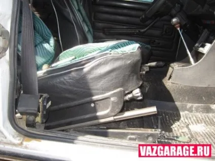 Зняття переднього сидіння лада калина