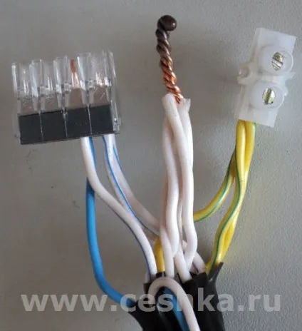 З'єднання проводів, поради електрика (скручування) З'єднання проводів, поради електрика