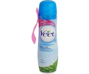 Спрей для депіляції veet застосування, переваги і недоліки (застосування) Спрей для депіляції veet застосування, переваги та недоліки