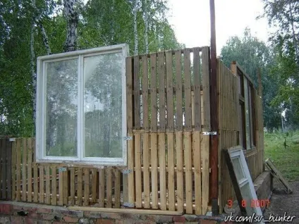 Будівництво будинку з піддонів (фото) (будинок з піддонів) Будівництво будинку з піддонів (фото)