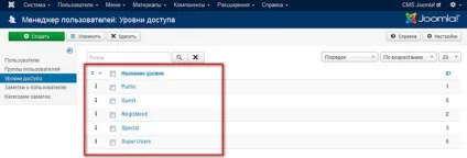 Суперадміністратора joomla (в Джумла)