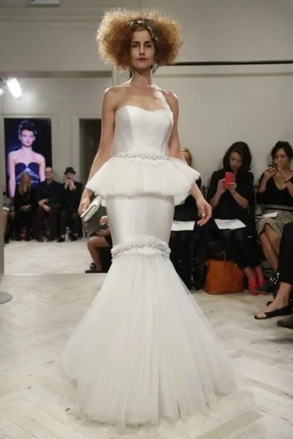 Весільні сукні badgley mischka осінь-зима 2014-2015, фото колекції (бренду) Весільні сукні badgley mischka осінь-зима 2014-2015, фото колекції