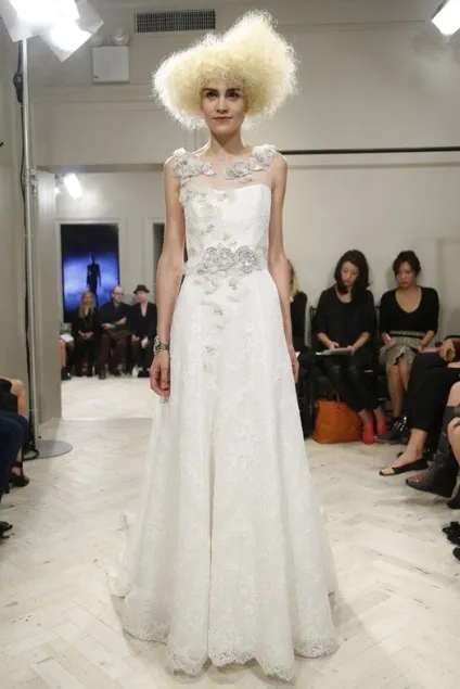 Весільні сукні badgley mischka осінь-зима 2014-2015, фото колекції (історію) Весільні сукні badgley mischka осінь-зима 2014-2015, фото колекції