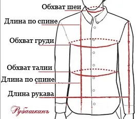 Таблиця розмірів чоловічих сорочок (таблиця розміри сорочок європейські українські комір) Таблиця розмірів чоловічих сорочок