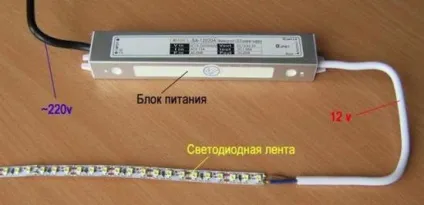 Світильник з світлодіодним стрічки своїми руками (світлодіодним) Світильник з світлодіодним стрічки своїми руками