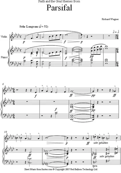 Весільний марш Вагнера, слухати і ноти, весілля на роки (слухати) Весільний марш Вагнера, слухати і ноти, весілля на роки