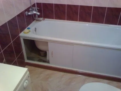 Вибір і установка каркаса для ванни своїми руками фото і відео інструкція по створенню з профілю (універсальний каркас) Вибір і установка каркаса для ванни своїми руками фото і відео інструкція по створенню з профілю