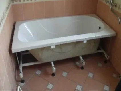 Вибір і установка каркаса для ванни своїми руками фото і відео інструкція по створенню з профілю (універсальний каркас) Вибір і установка каркаса для ванни своїми руками фото і відео інструкція по створенню з профілю