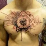 Татуювання око в трикутнику значення, фото і ескізи (значення) Татуювання око в трикутнику значення, фото і ескізи