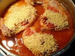 Тушкована курка з макаронами - як смачно (курка) Тушкована курка з макаронами - як смачно