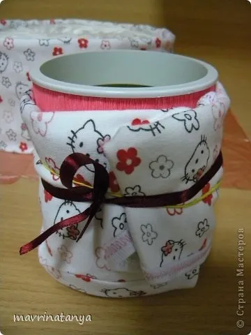 Торт з памперсів - hello kitty - майстер клас