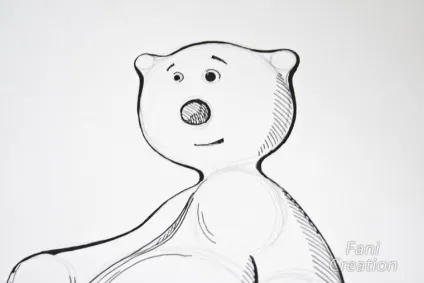 Вчимося малювати ведмедика за 15 хвилин - ярмарок майстрів - ручна робота, handmade (стилізація) Вчимося малювати ведмедика за 15 хвилин - ярмарок майстрів - ручна робота, handmade