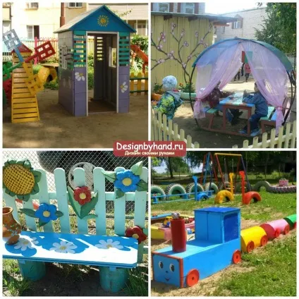 Ділянка дитячого садка своїми руками фото і ідеї оформлення (руками) Ділянка дитячого садка своїми руками фото і ідеї оформлення