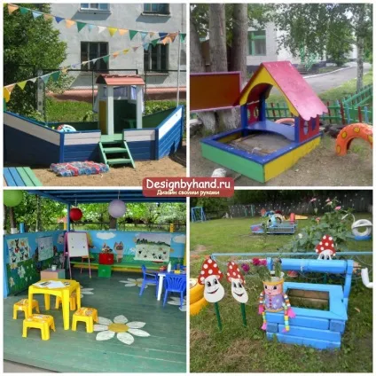 Ділянка дитячого садка своїми руками фото і ідеї оформлення (фото) Ділянка дитячого садка своїми руками фото і ідеї оформлення