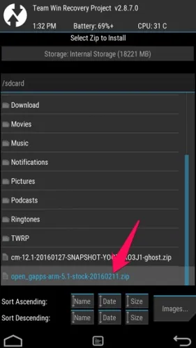 Установка прошивки на телефон android