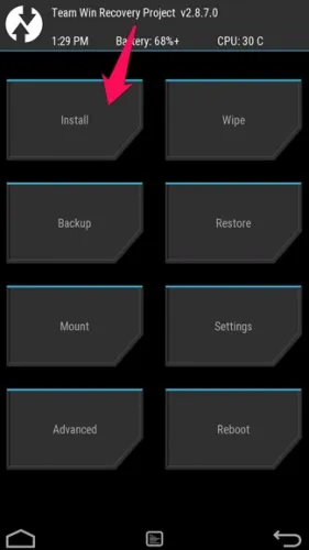 Установка прошивки на телефон android