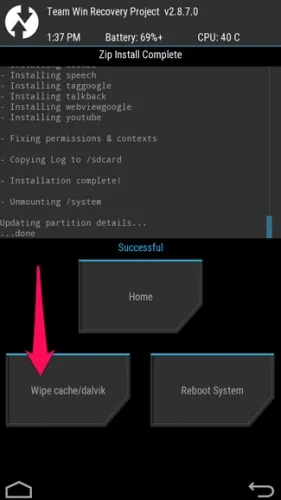 Установка прошивки на телефон android