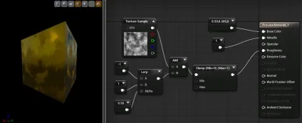 Unreal engine 4 - властивості матеріалів