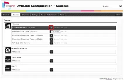 Установка і настройка dvblink tvsource - dvblink wiki (режим встановлює транспондери) Установка і настройка dvblink tvsource - dvblink wiki