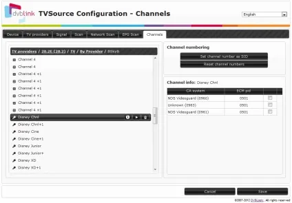 Установка і настройка dvblink tvsource - dvblink wiki (необхідно натиснути кнопку) Установка і настройка dvblink tvsource - dvblink wiki