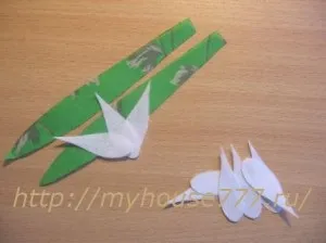 Весняні проліски з тканини, острів доброї надії (весняні) Весняні проліски з тканини, острів доброї надії