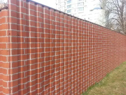 Види профнастилу з природним покриттям під камінь, дерево і цегла (покриттям) Види профнастилу з природним покриттям під камінь, дерево і цегла