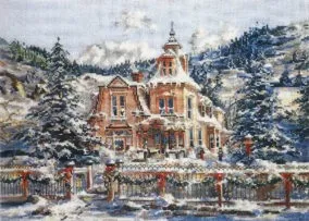 Вишивка хрестом, пейзажі, схеми безкоштовно (пейзажі) Вишивка хрестом, пейзажі, схеми безкоштовно