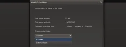 У steam з'явилася давно очікувана можливість міняти папки установки (steam) У steam з'явилася давно очікувана можливість міняти папки установки