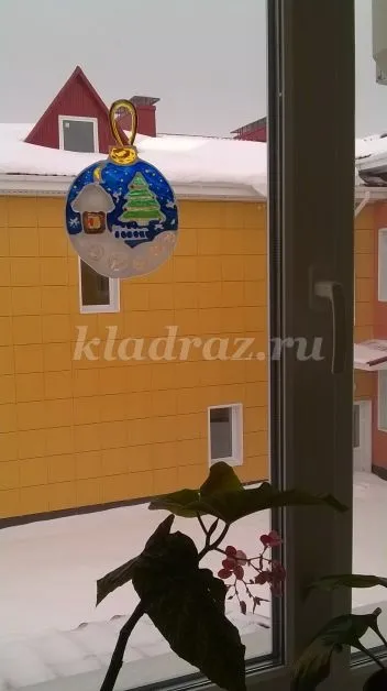 Вітраж своїми руками для дітей 6-7 років