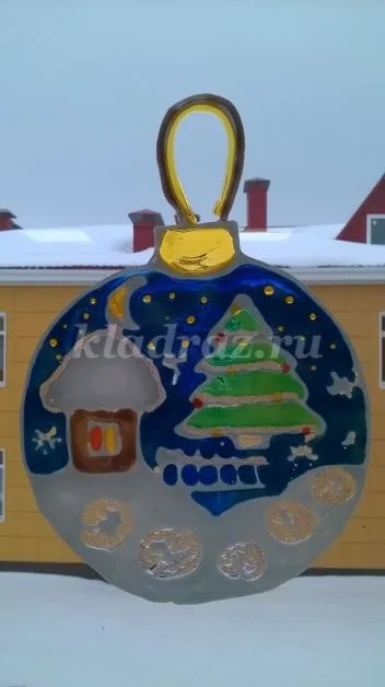 Вітраж своїми руками для дітей 6-7 років