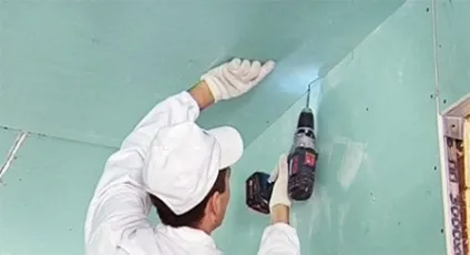 Вологостійкий гіпсокартон для ванної характеристики, застосування, плюси і мінуси (вологостійкий) Вологостійкий гіпсокартон для ванної характеристики, застосування, плюси і мінуси
