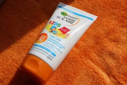 Захист дитячої шкіри від сонця з garnier ambre solaire kids (сонця) Захист дитячої шкіри від сонця з garnier ambre solaire kids