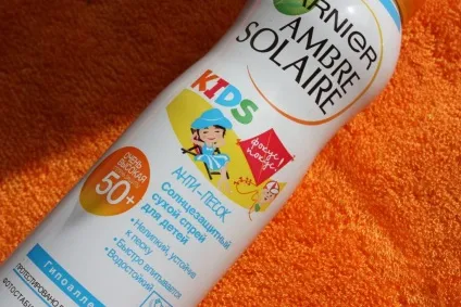 Захист дитячої шкіри від сонця з garnier ambre solaire kids (захист) Захист дитячої шкіри від сонця з garnier ambre solaire kids