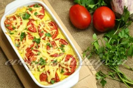 Запіканка з баклажанів з картоплею і помідорами - рецепт з фото (картопля) Запіканка з баклажанів з картоплею і помідорами - рецепт з фото