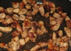 Смажена свинина з грибами (рецепти зі свинини. Рецепти з грибів) Смажена свинина з грибами