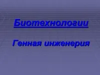997 Презентації на тему біотехнології на (біотехнології використовуючи методи) 997 Презентації на тему біотехнології на