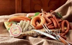 Алергія на ковбасу - алергія у дорослих (алергія на ковбасу варену копчену симптоми лікування) Алергія на ковбасу - алергія у дорослих