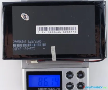 Акумулятор для ainol novo 7 fire (5000 mah) - тестування ємності інструкція по заміні