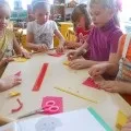 Аплікація методом обривання паперу «курча»