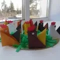 Аплікація методом обривання паперу «курча»